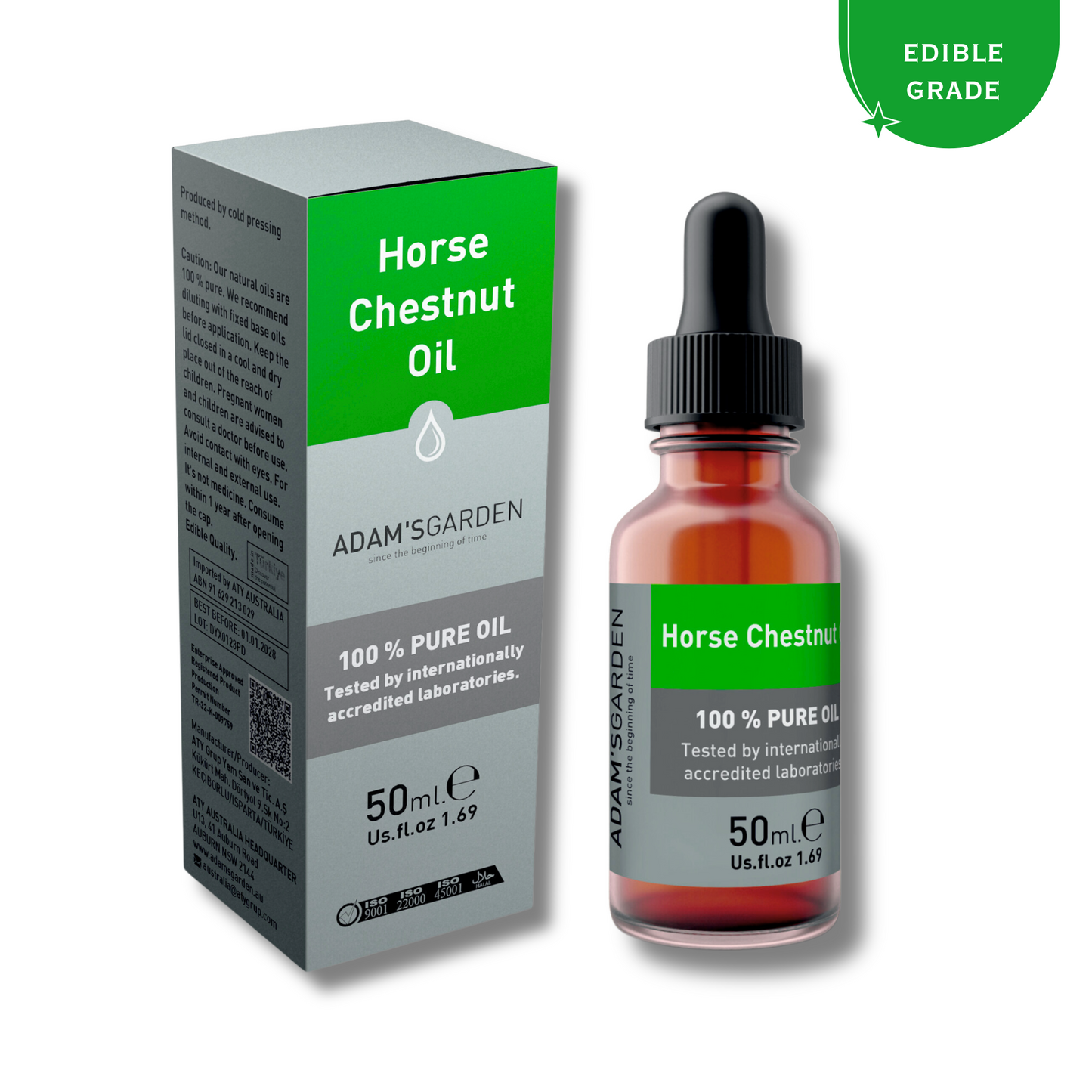 Pure Horse Chestnut Oil 50ml