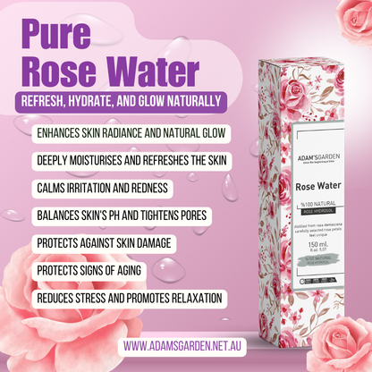 Pure Rose Water 150ml