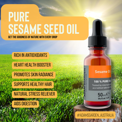 Pure Sesame Seed Oil 50ml